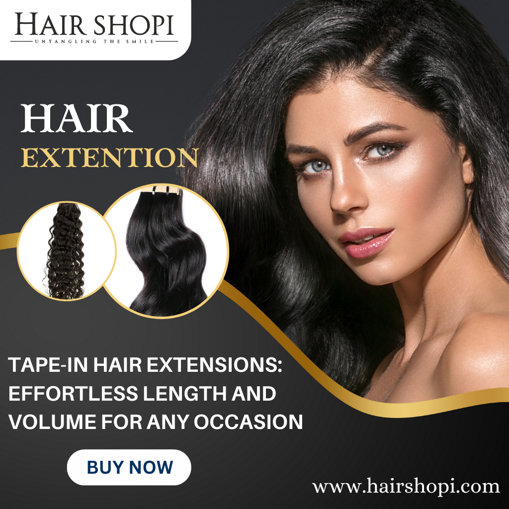 Tape-In Hair Extensions: Effortless Length and Volume for Any Occasion