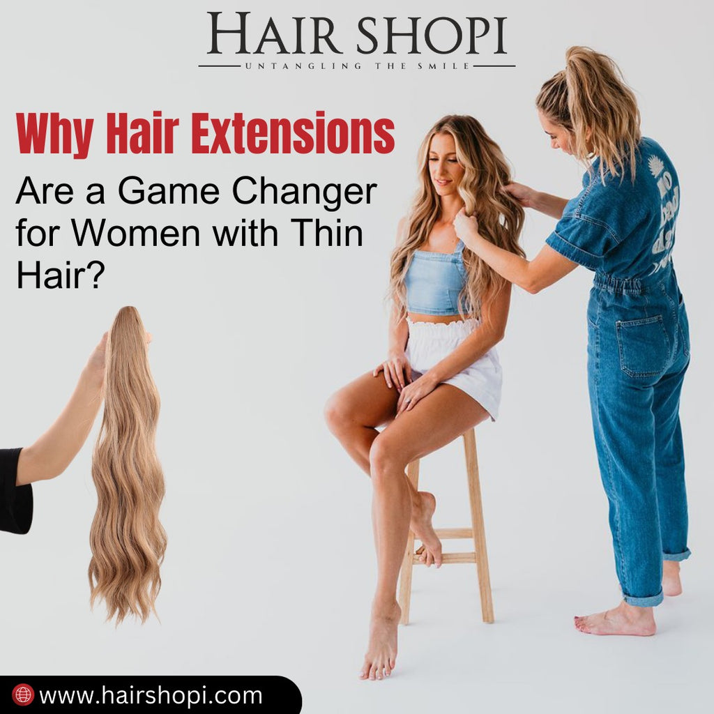 Why Hair Extensions are a Game Changer for Women with Thin Hair?